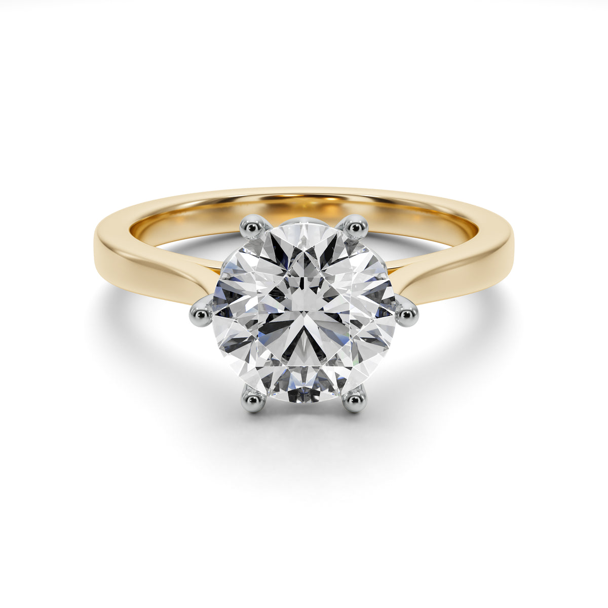 2ct Round Solitaire Lab Diamond Engagement Ring 25002CG191