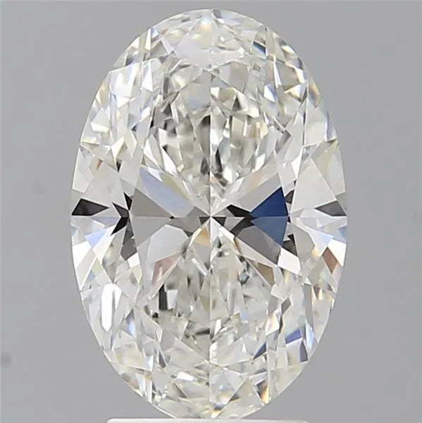 3.08ct Oval Lab Grown Diamond (Colour F, Clarity VVS2, IGI Certified)