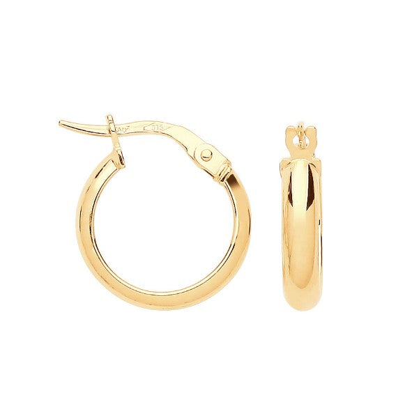 Small 14mm Hoop Earrings