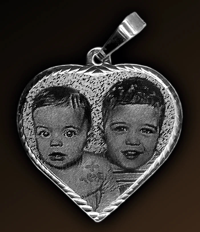 Heart Photo Pendant
