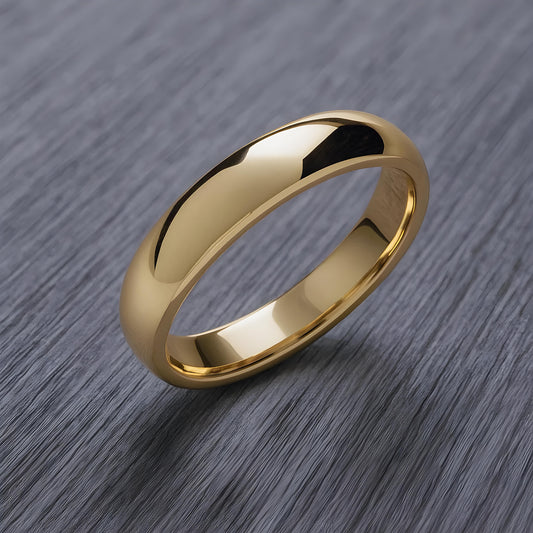 5mm Court shaped wedding band.