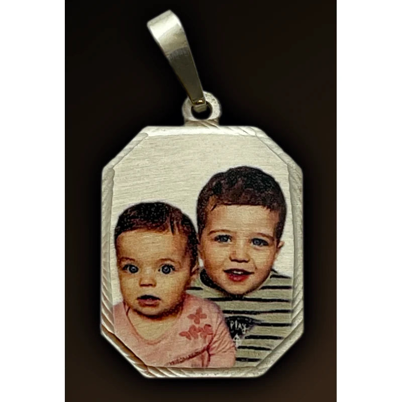 Square Photo Pendant
