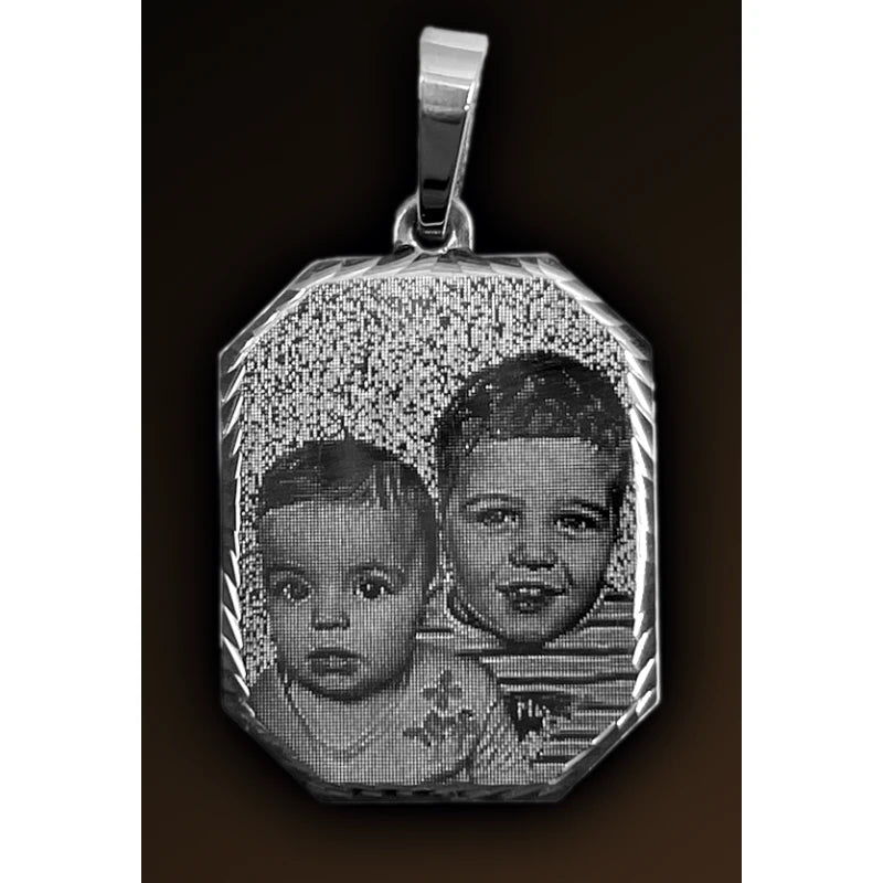 Square Photo Pendant