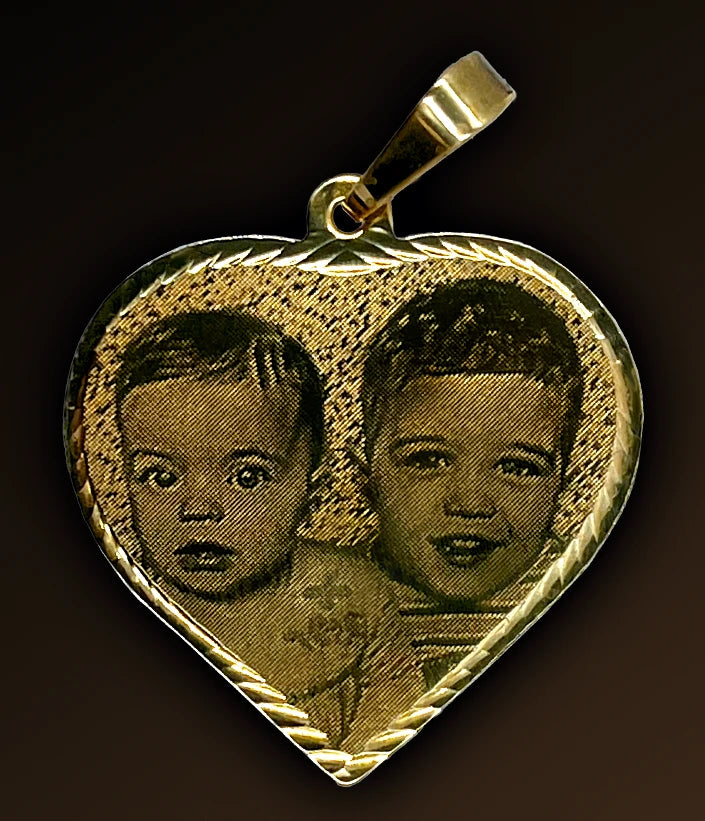 Heart Photo Pendant