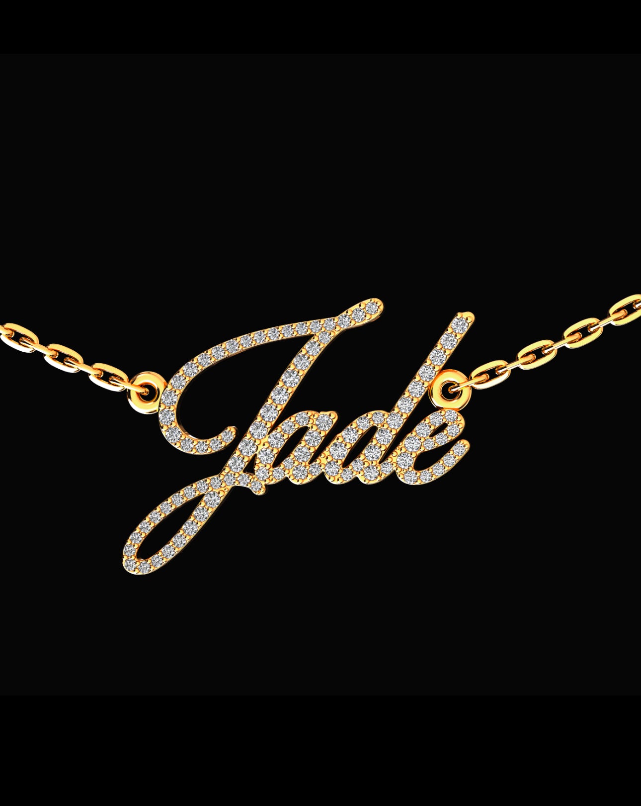 Allure Diamond Name Necklace