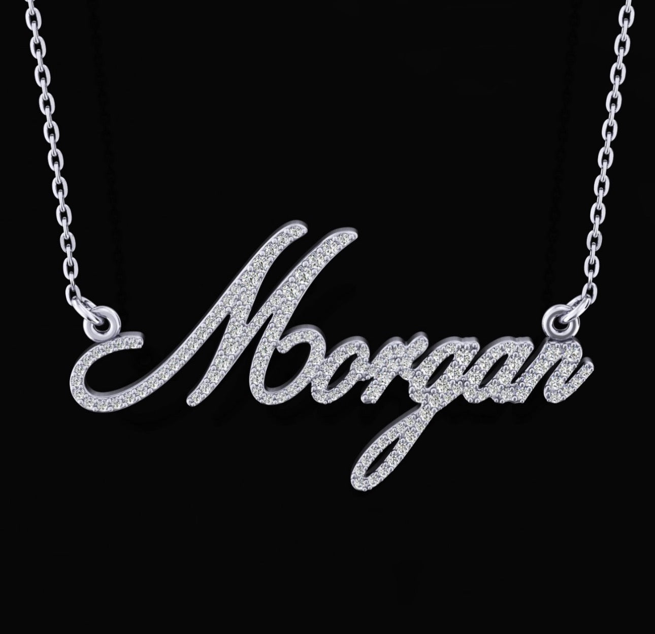 Allure Diamond Name Necklace