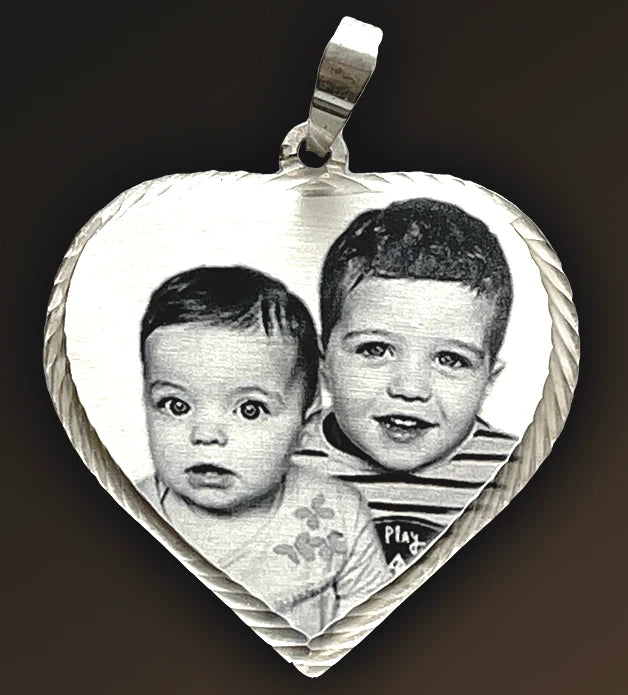 Heart Photo Pendant